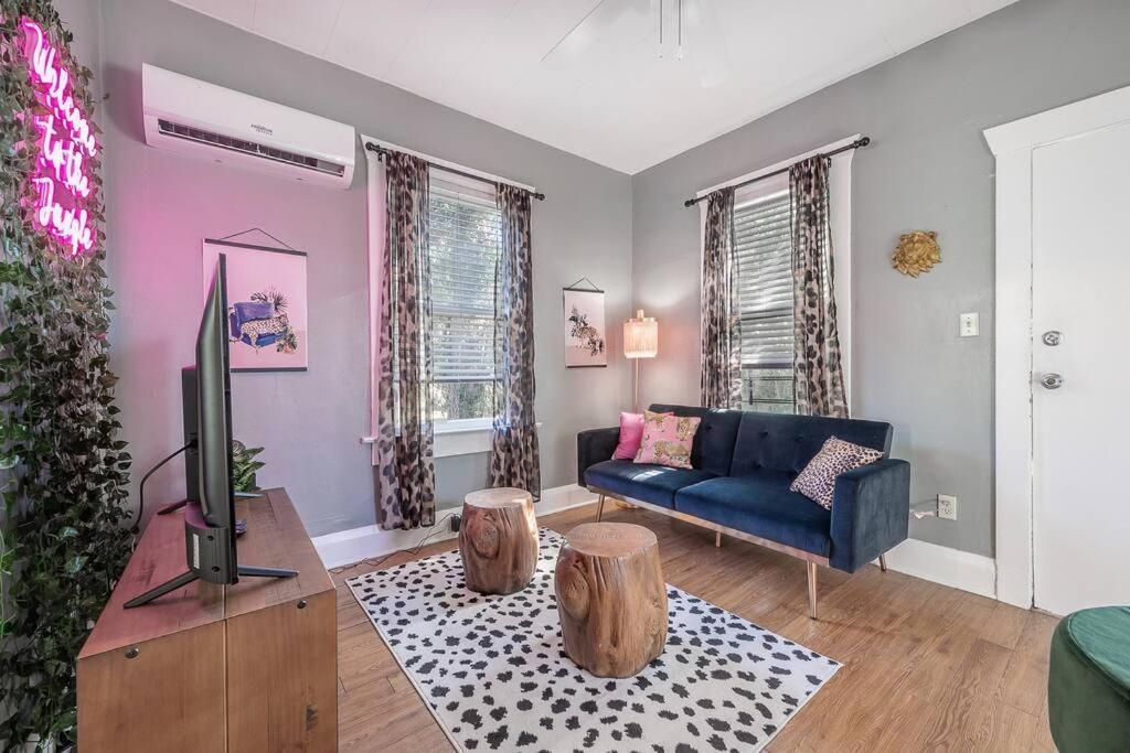 Jungle Themed Apt. Close To Coffee, Food + Shops! 坦帕 外观 照片